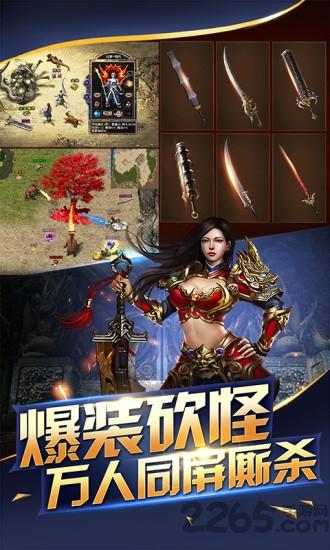 蓝月单机版之龙城战歌官方版(暂未上线),蓝月单机版之龙城战歌,皇城手游,传奇手游
