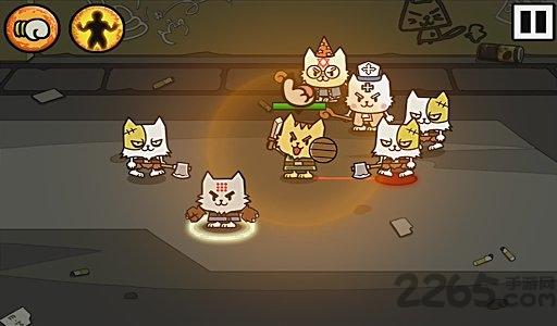 野猫刀锋战士无敌破解版下载,野猫刀锋战士,卡通游戏,战斗游戏